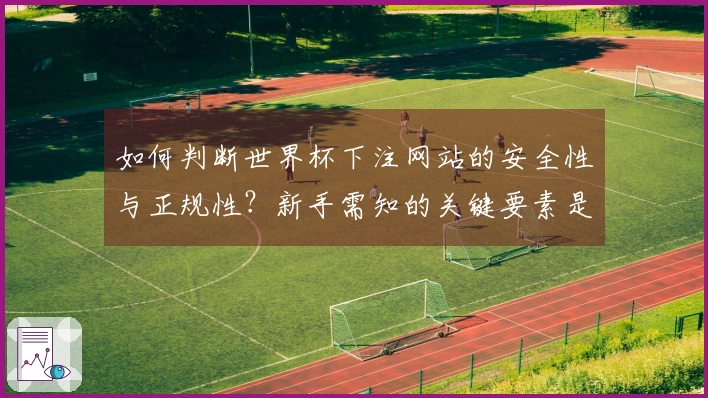 如何判断世界杯下注网站的安全性与正规性？新手需知的关键要素是什么？