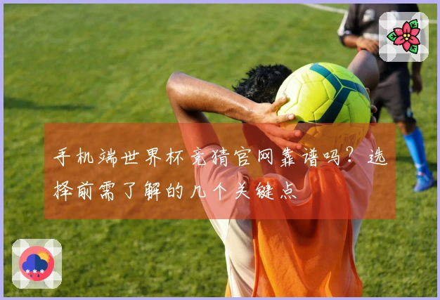 手机端世界杯竞猜官网靠谱吗？选择前需了解的几个关键点