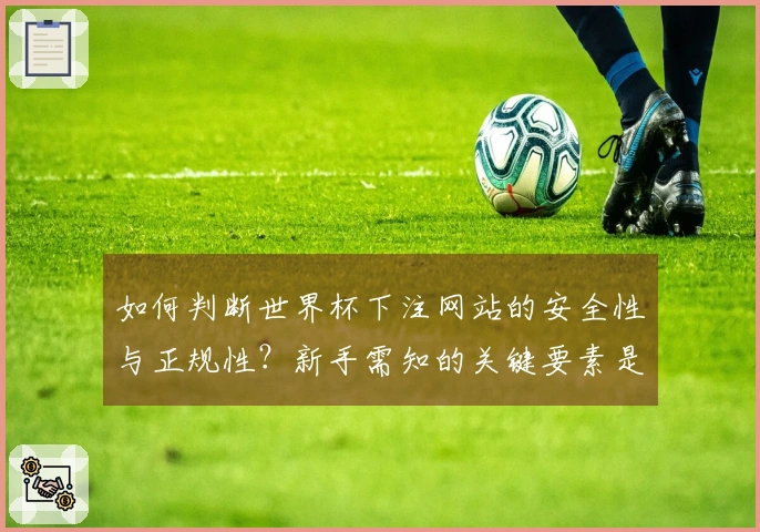 如何判断世界杯下注网站的安全性与正规性？新手需知的关键要素是什么？